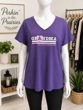 4 for $25 💜 Life Is Good "Grandma" Crusher Tee | XXL 💜